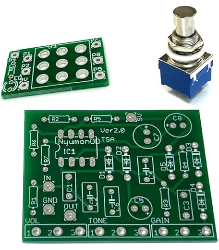 Amazon | 音色研究会 カスタム ディストーション ギターエフェクター